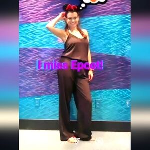 Fabletics Women's Black Jumpsuit